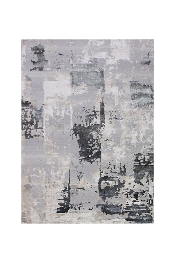Turkish Modern Expression Rug - 4.1 x 5.6 FT - Superior Comfort, Modern Style Accent Rugs