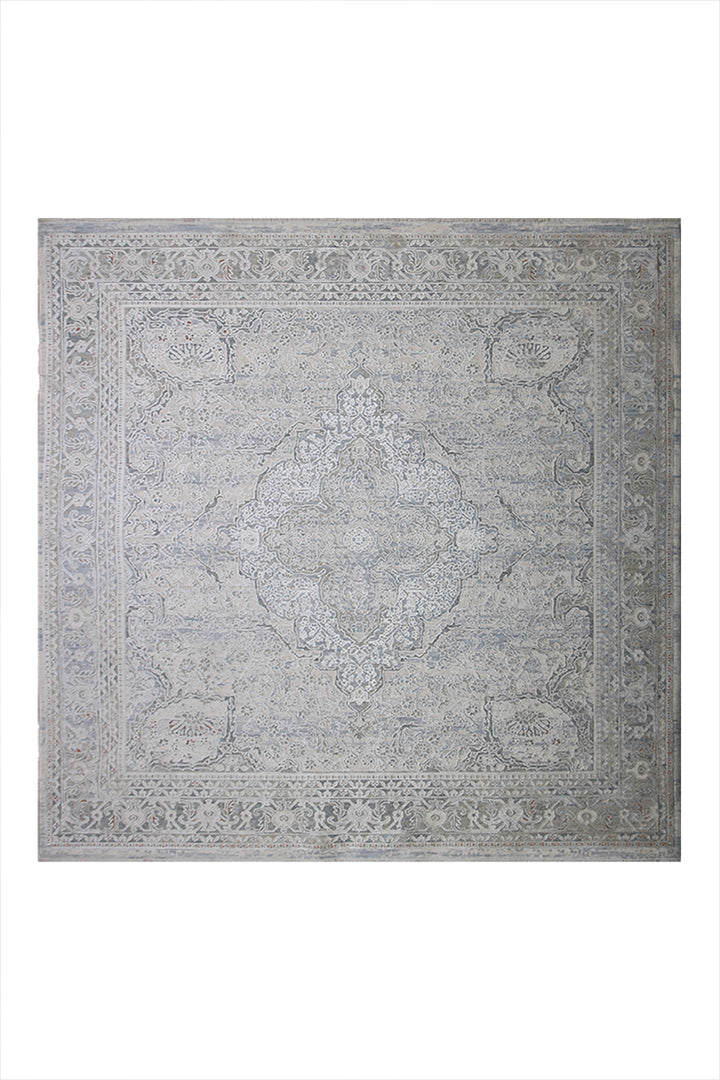 Turkish Modern Festival Plus Rug - 6.6 x 6.6 FT - Gray - Superior Comfort, Modern Style Accent Rugs
