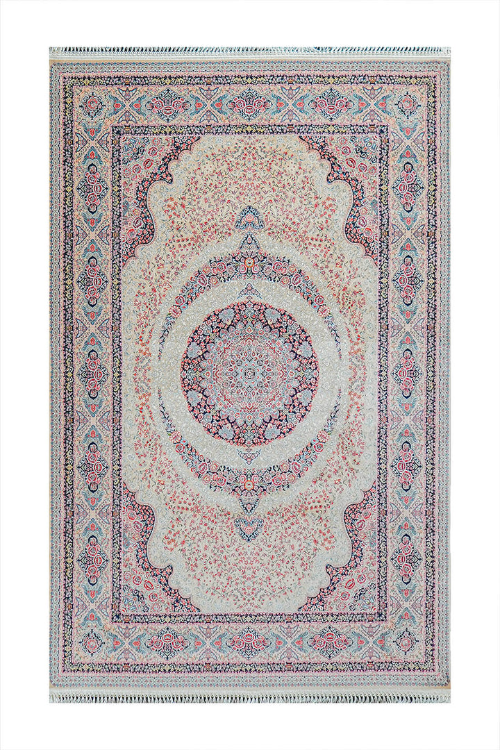 Premium Authentic Persian Rug 1200 Reeds - Cream