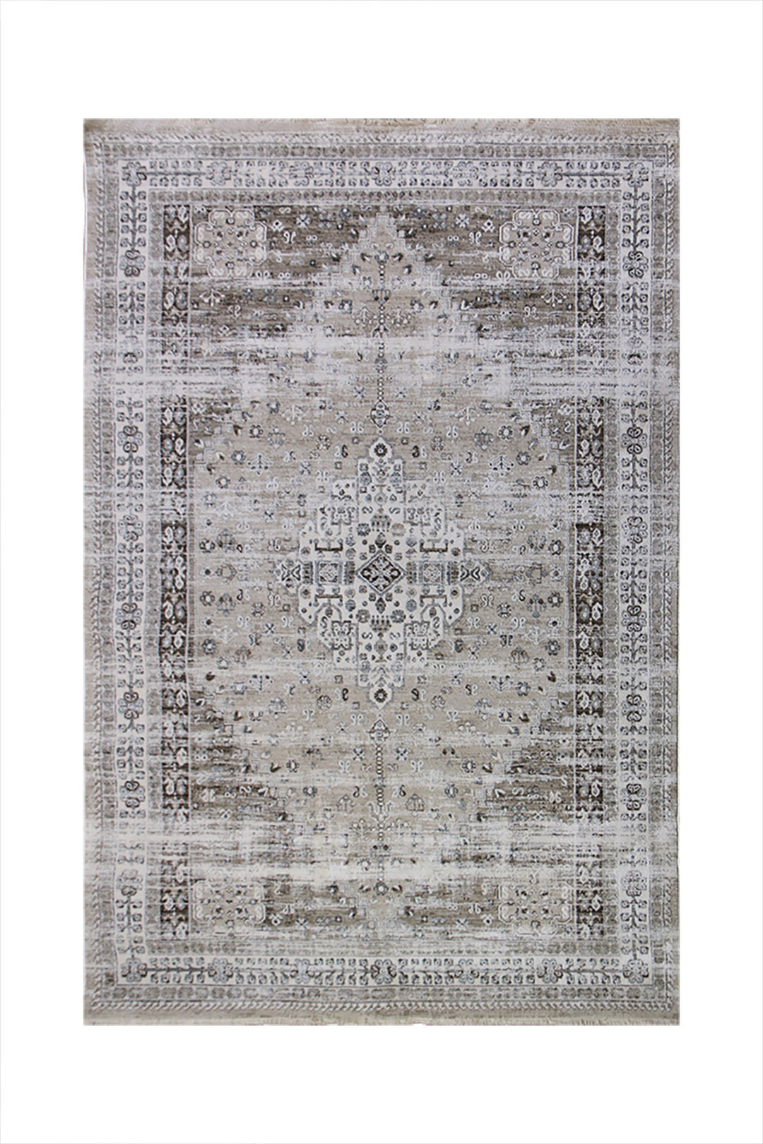 <p>Turkish Modern <strong>Elements Rug</strong>  - Brown - 4.9 x 7.8 FT</p>