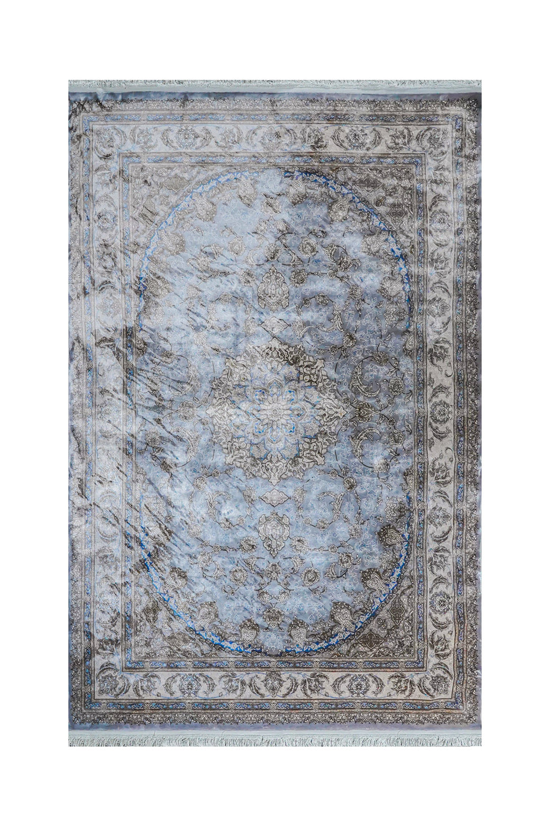 Turkish Premium <strong>Ottoman</strong> Rug - Gray