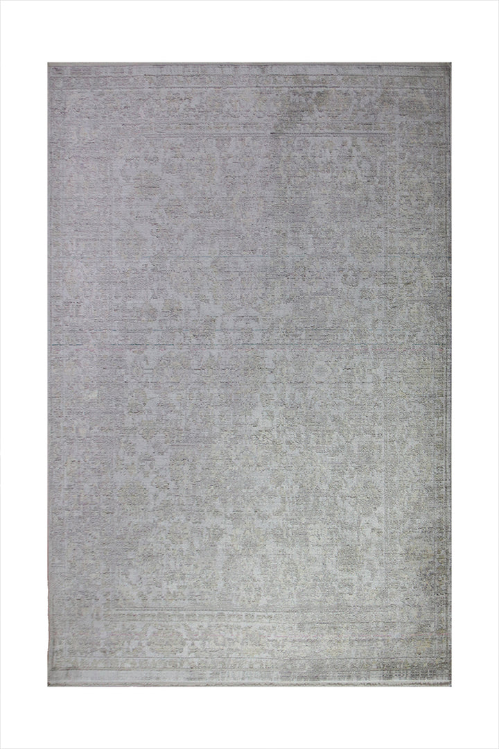 Turkish Modern Festival Viscos Rug - 3.9 x 5.9 FT - Sleek And Minimalist For Chic Interiors