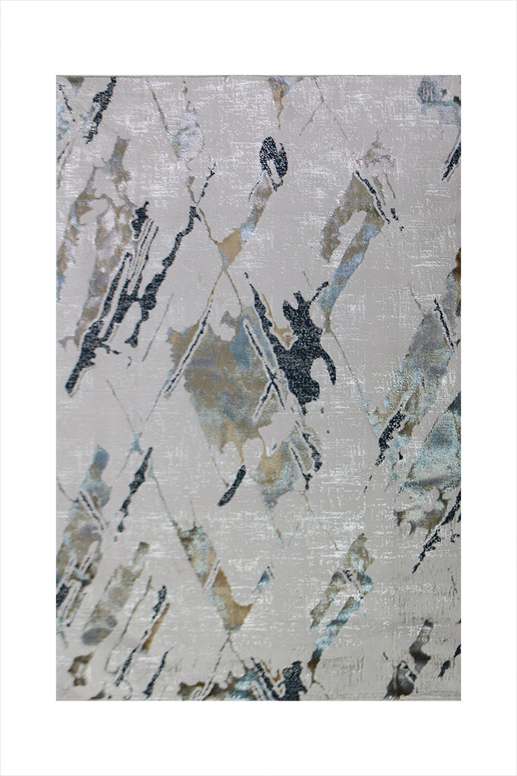 Turkish Modern <strong> Vk-Oasis</strong> Rug - Cream