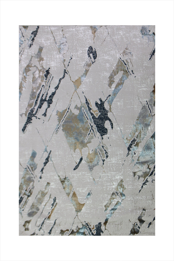 Turkish Modern <strong> Vk-Oasis</strong> Rug - Cream