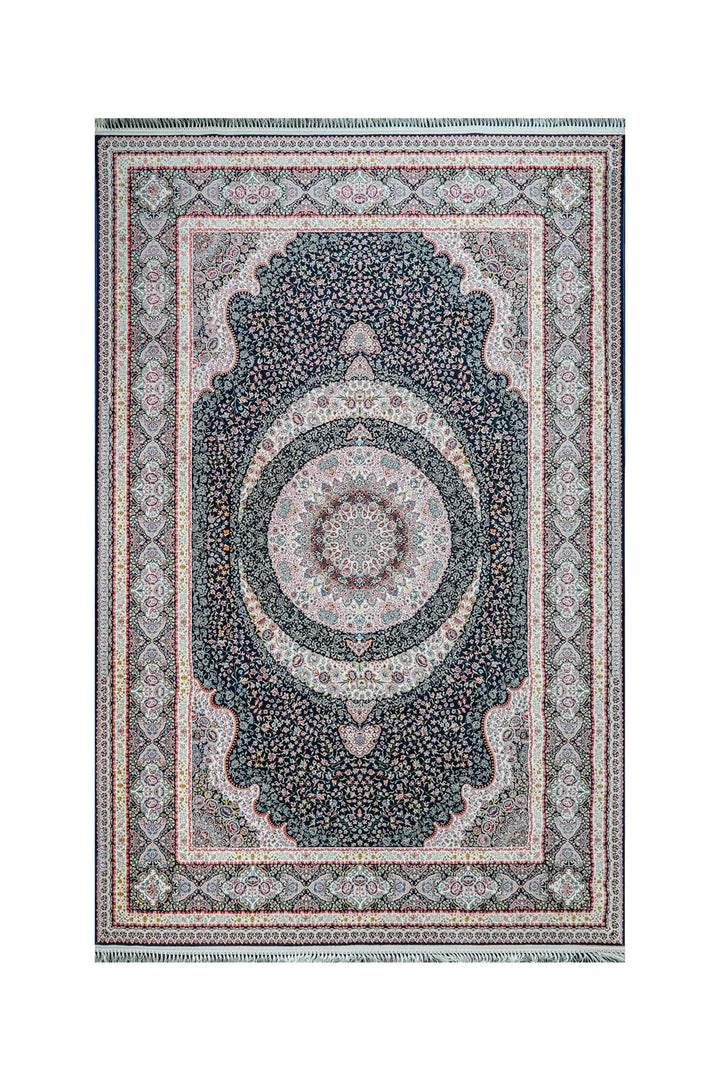 Premium Authentic Persian Rug 1200 Reeds - Blue