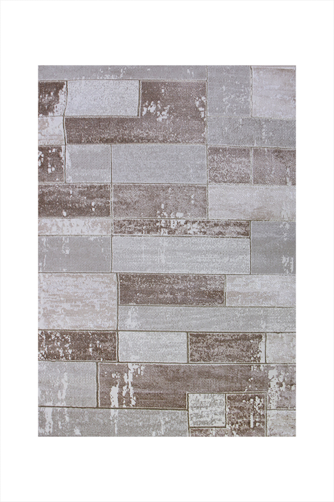 Turkish Modern Expression Rug - 4.1 x 5.6 FT - Superior Comfort, Modern Style Accent Rugs