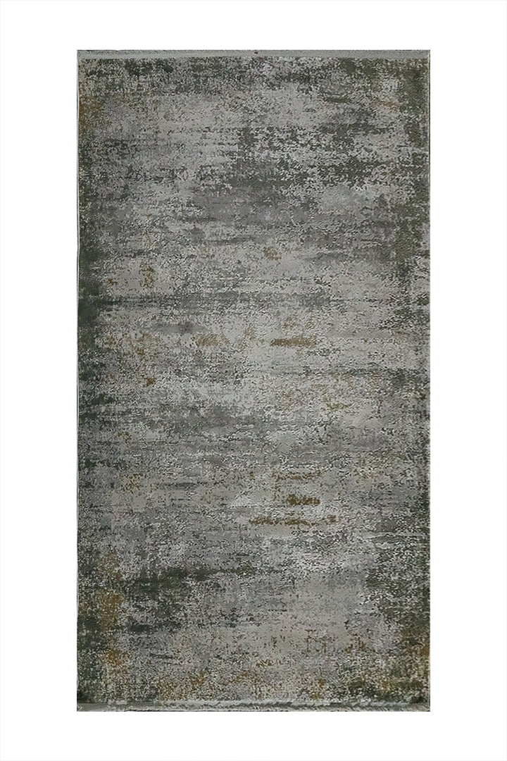 Turkish Premium and Modern Voyage Rug -  3.28 x 6.56 FT - Green -  Superior Comfort Elegant and Luxary Style Accent