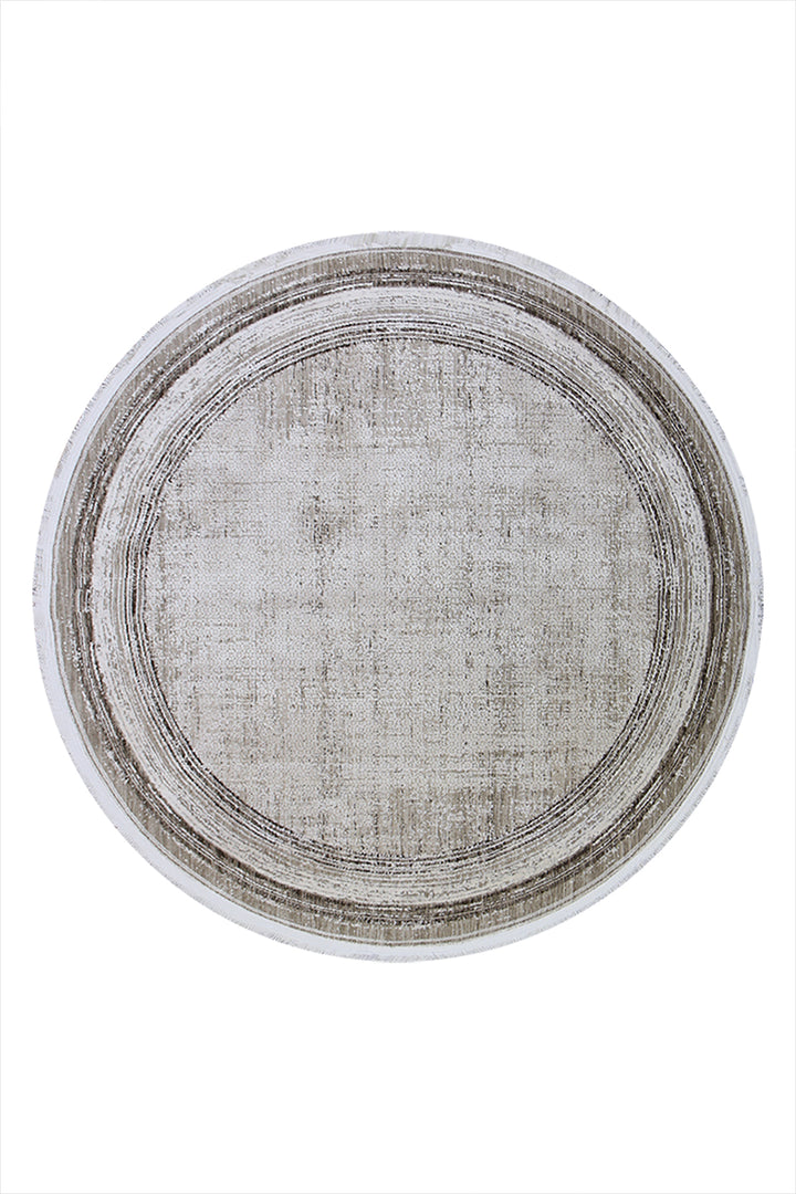 <p>Turkish Modern <strong>Elements Rug</strong>  - Beige - 5.2 x 5.2 FT</p>