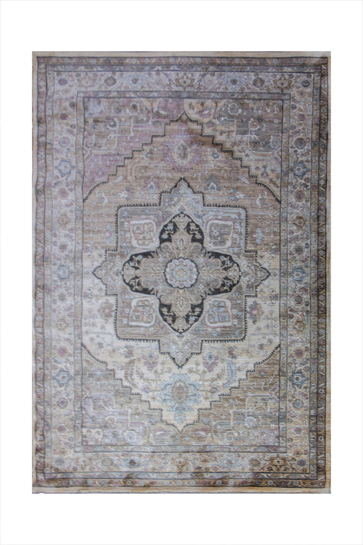 Premium Quality Turkish Antia Rug - 4.9 x 7.9 FT - Resilient Construction for Long-Lasting Use