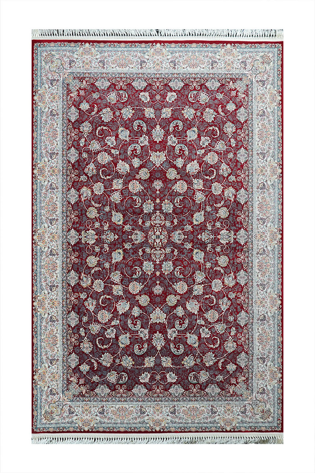 Premium Authentic Persian Rug 1200 Reeds - Red