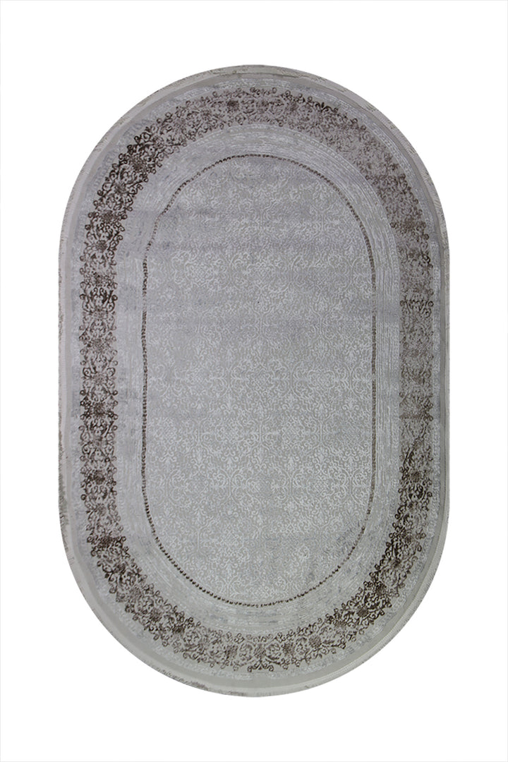 Turkish Modern Festival WD Oval Rug - 5.2 x 7.5 FT - Luxurious Woven Masterpiece 50% Off!