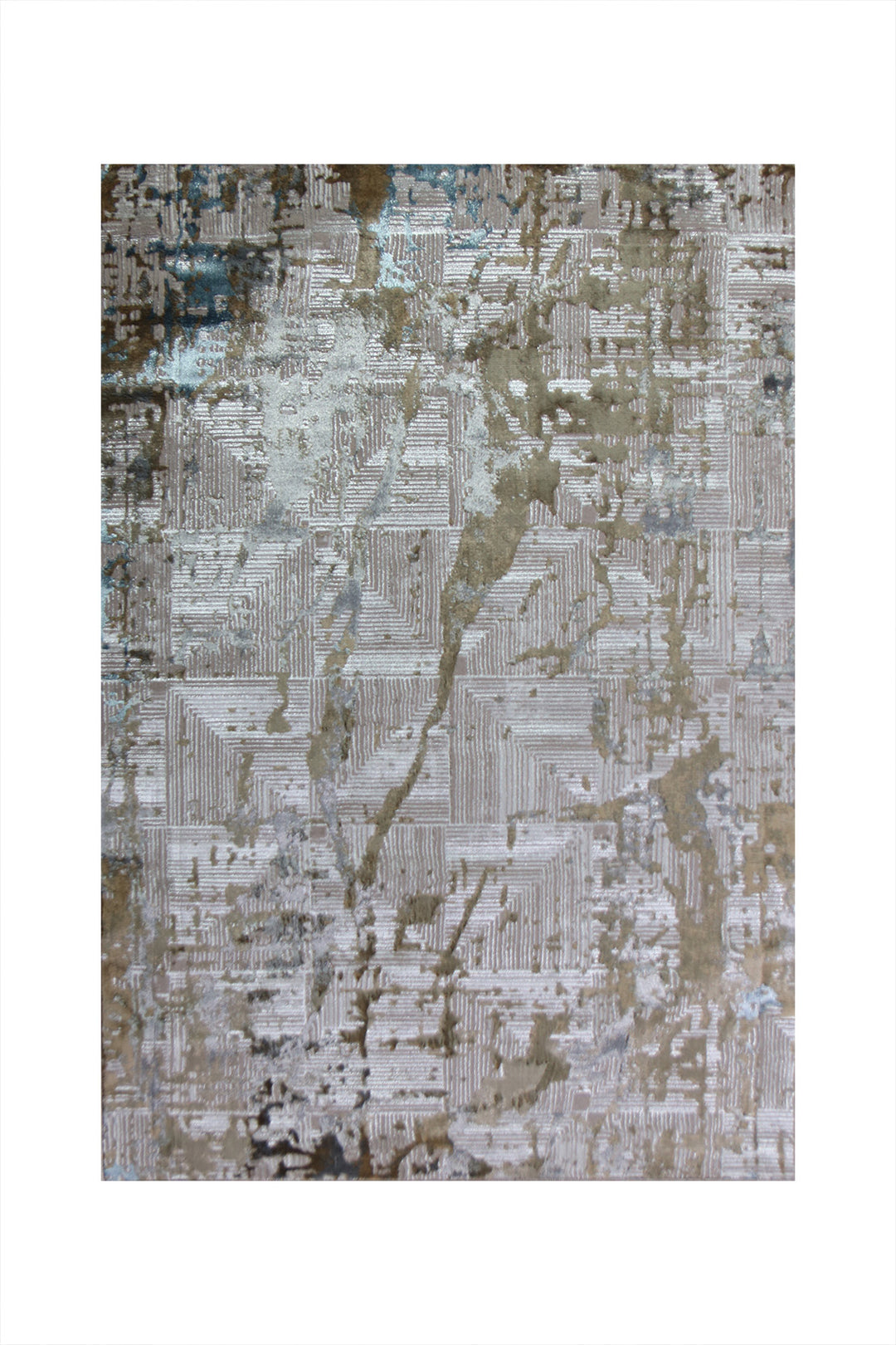 Turkish Modern <strong> Vk-Oasis</strong> Rug - Brown