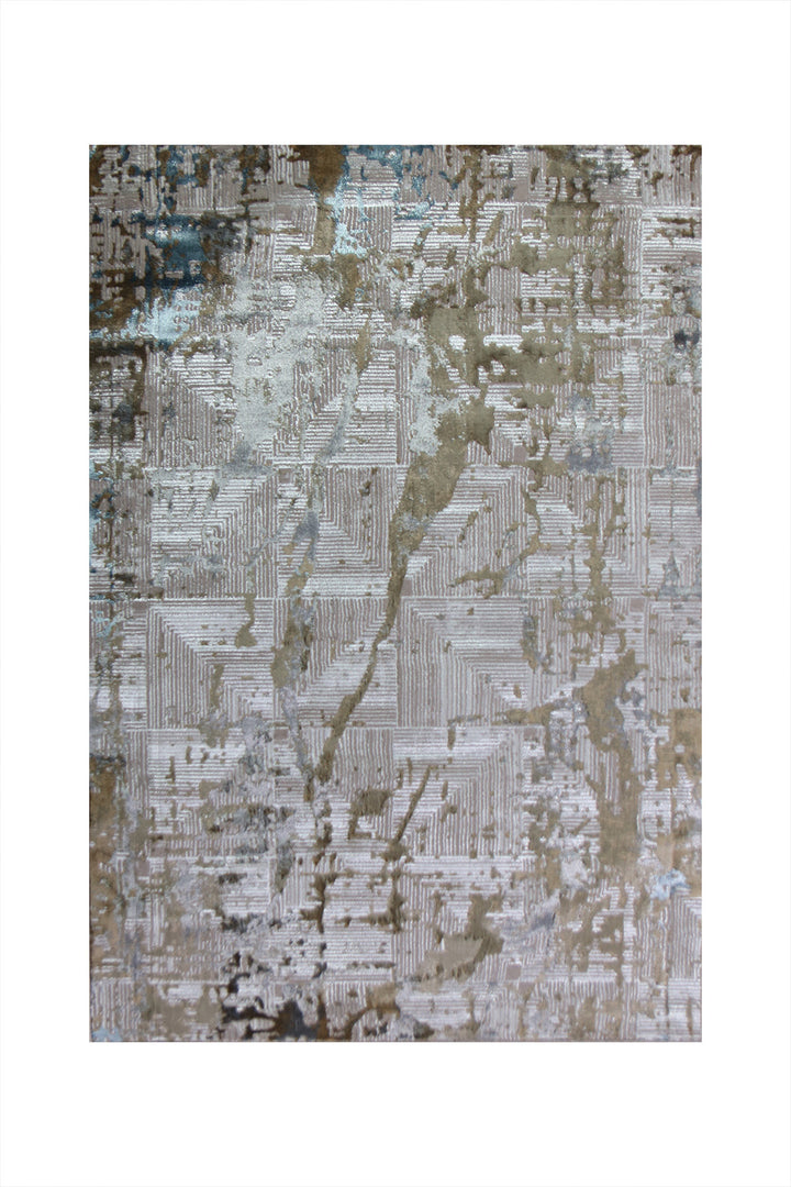 Turkish Modern <strong> Vk-Oasis</strong> Rug - Brown