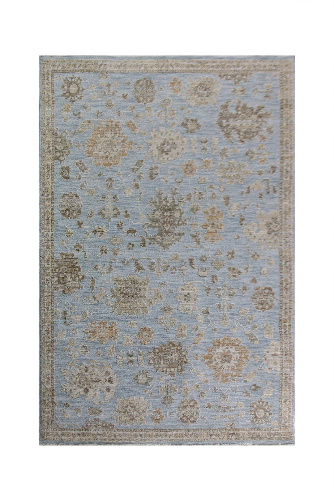 Turkish Modern <strong>Festival</strong> Plus Rug - Blue