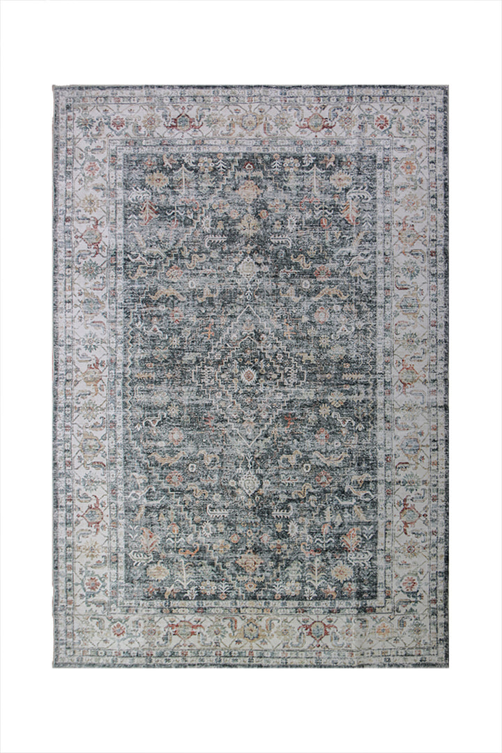 Printed Floor Rug - 4.9 x 7 FT