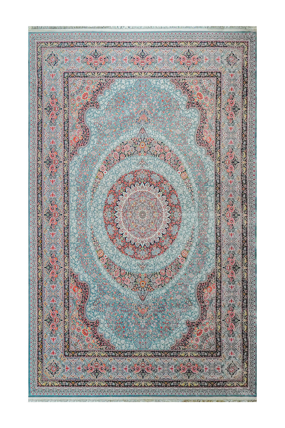 Premium Authentic Persian Rug 1200 Reeds - Gray