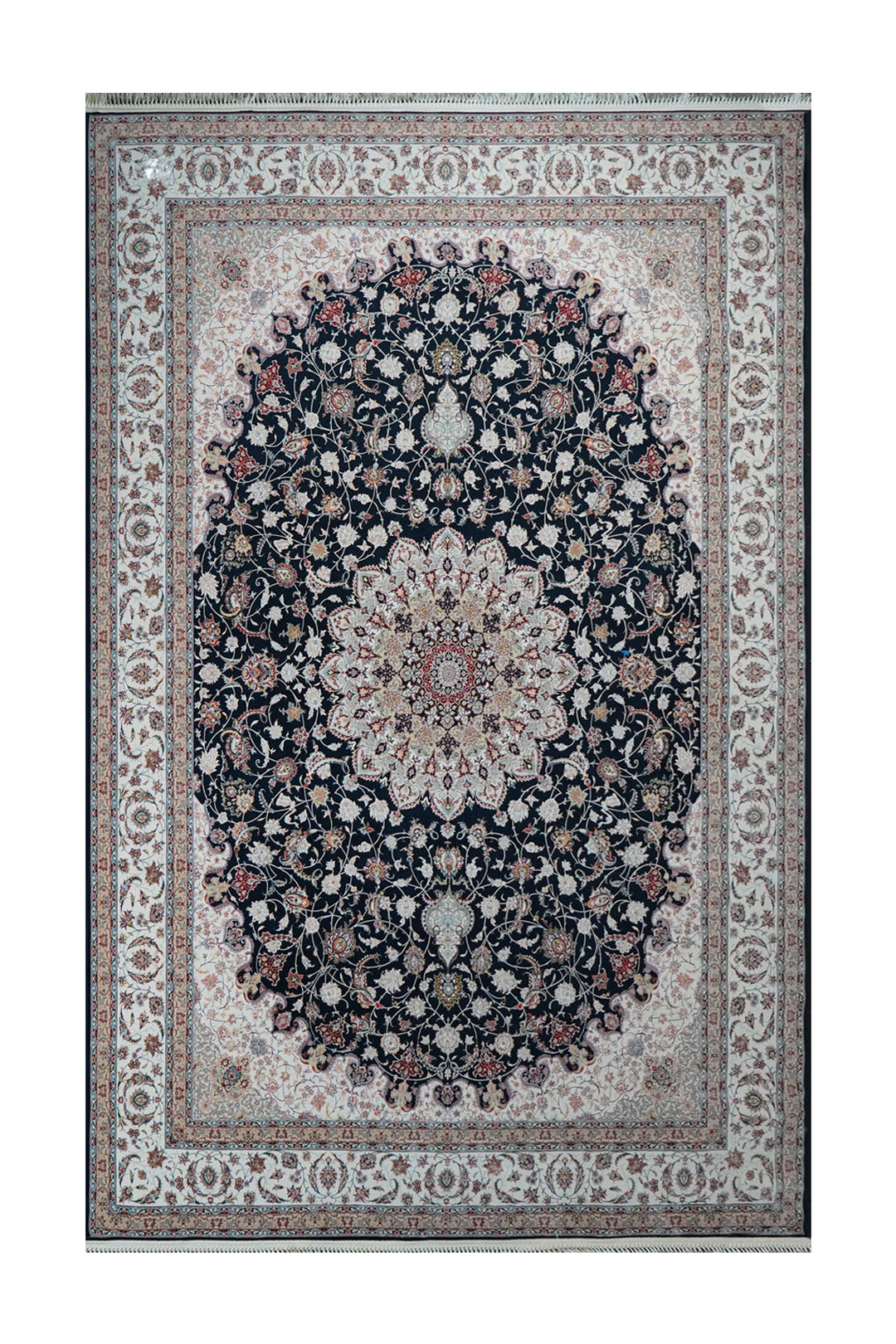 Premium Authentic Persian Rug 1200 Reeds - Blue
