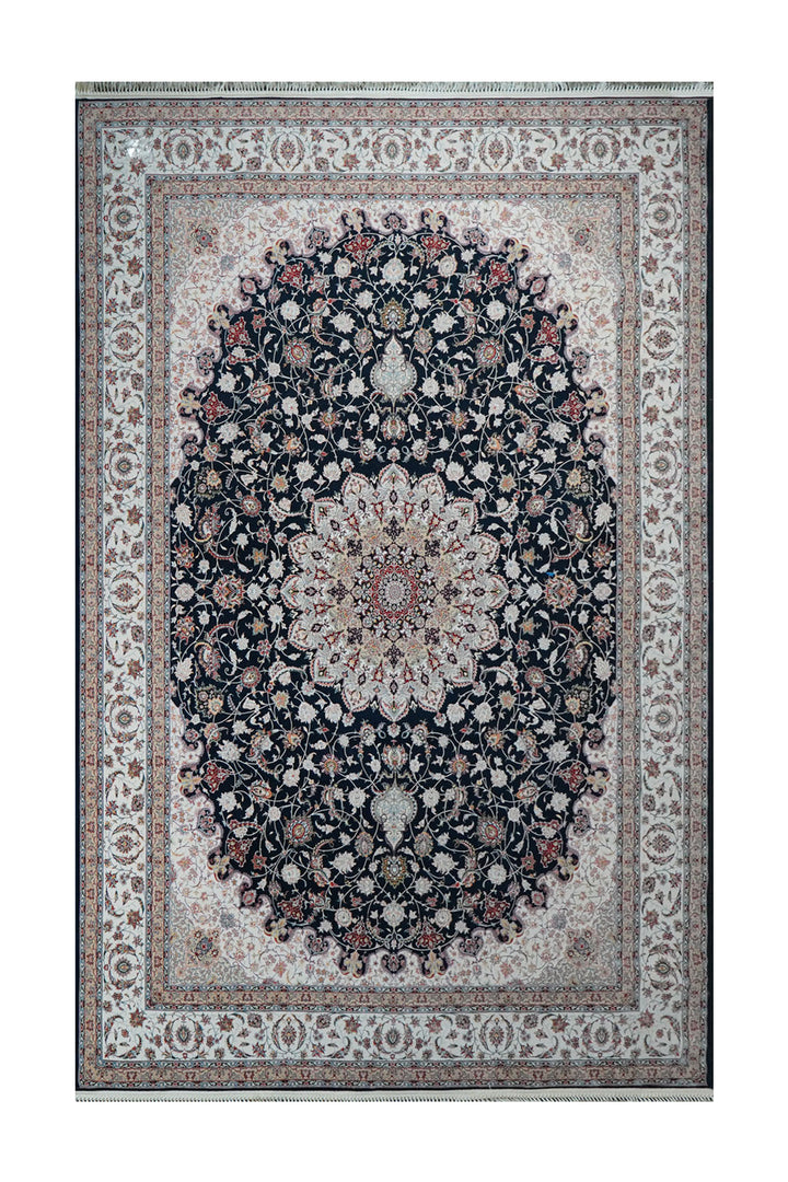 Premium Authentic Persian Rug 1200 Reeds - Blue