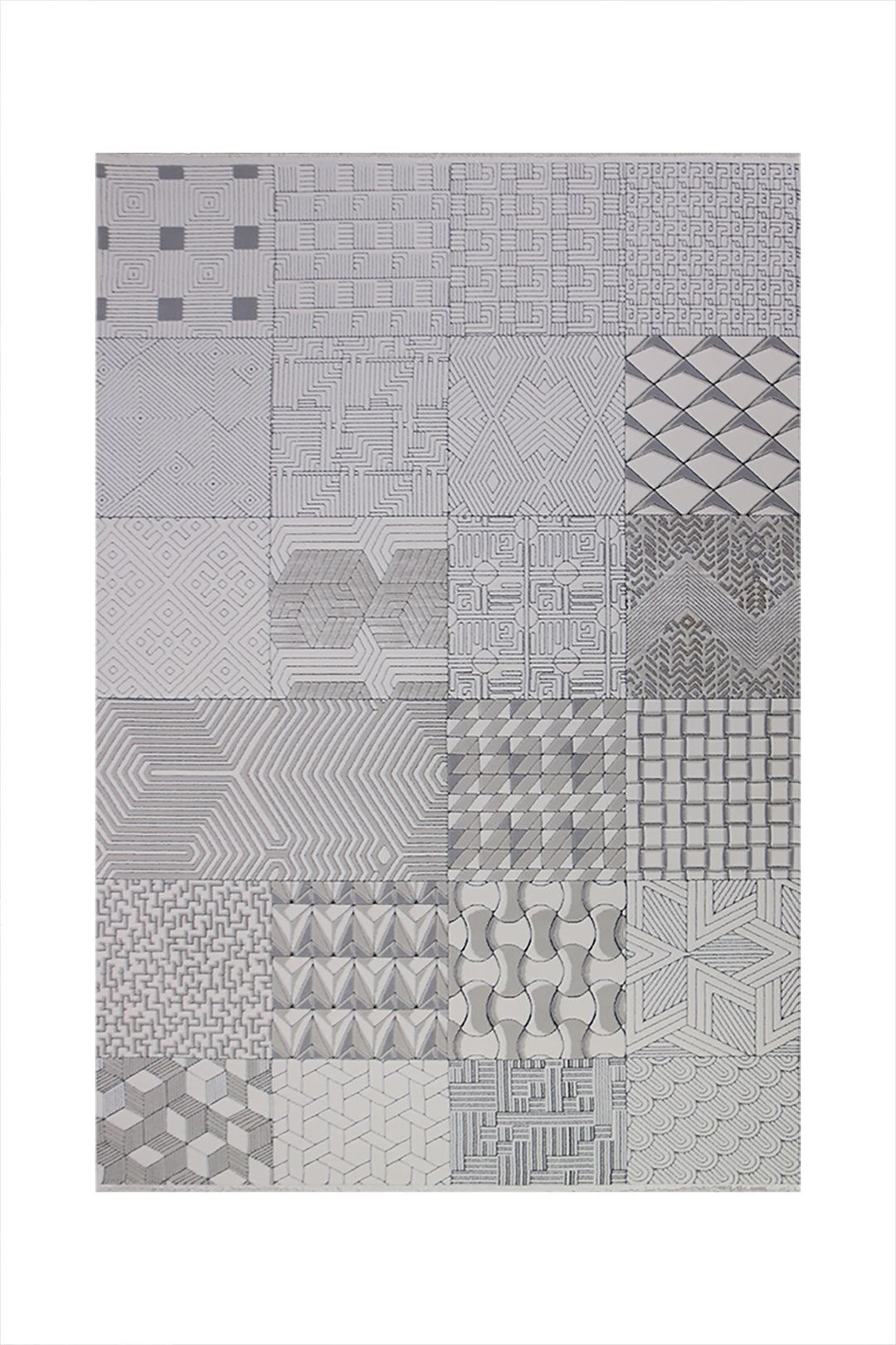 Turkish Modern Athena Rug - 4.9 x 7.4 FT - Superior Comfort, Modern Style Accent Rugs