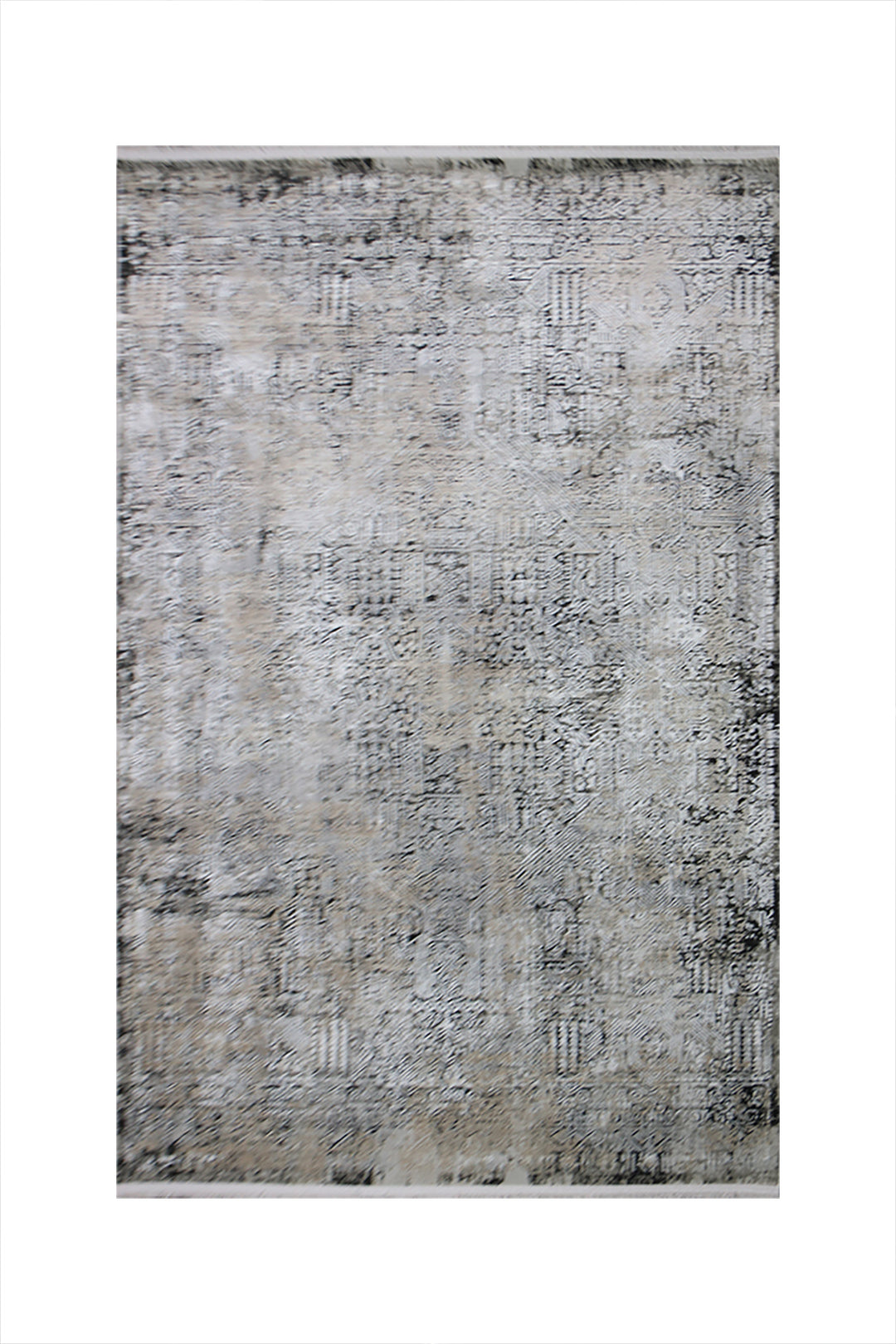 Turkish Modern Festival - 5.2 x 7.2 FT - Beige - Superior Comfort, Modern Style Accent Rugs