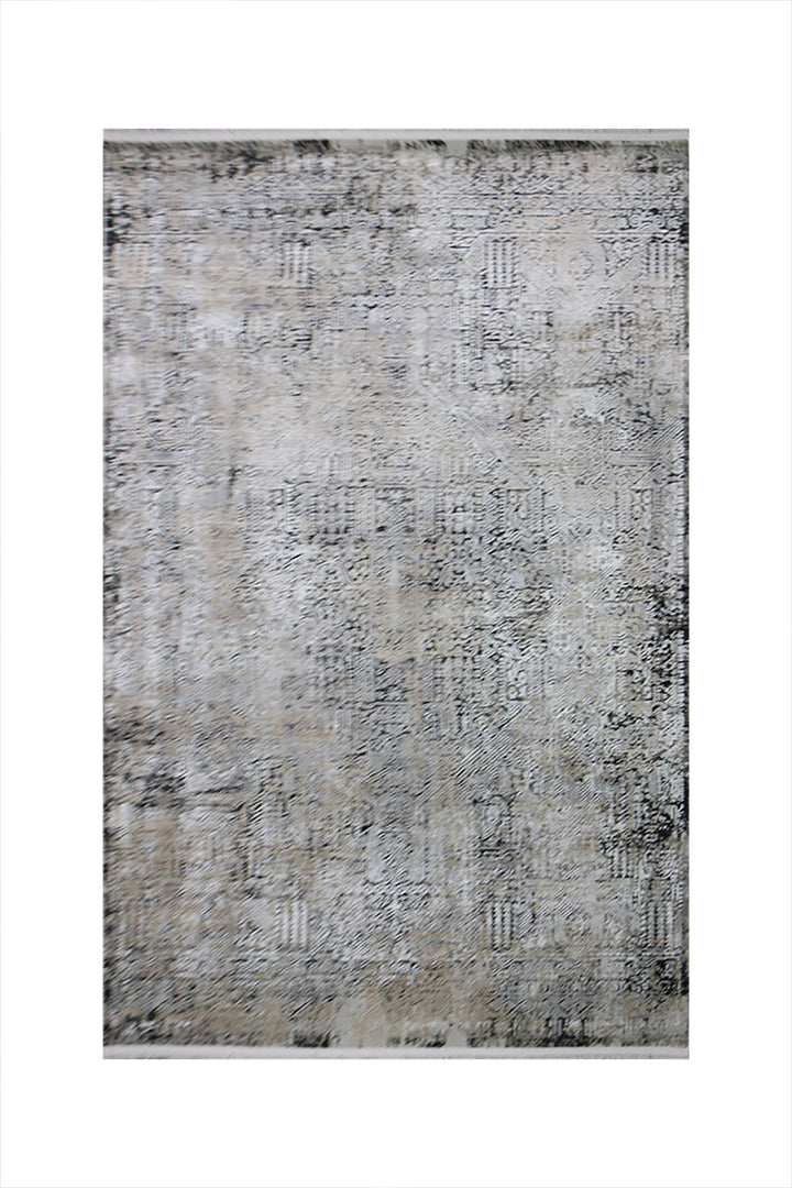 Turkish Modern Festival - 5.2 x 7.2 FT - Beige - Superior Comfort, Modern Style Accent Rugs