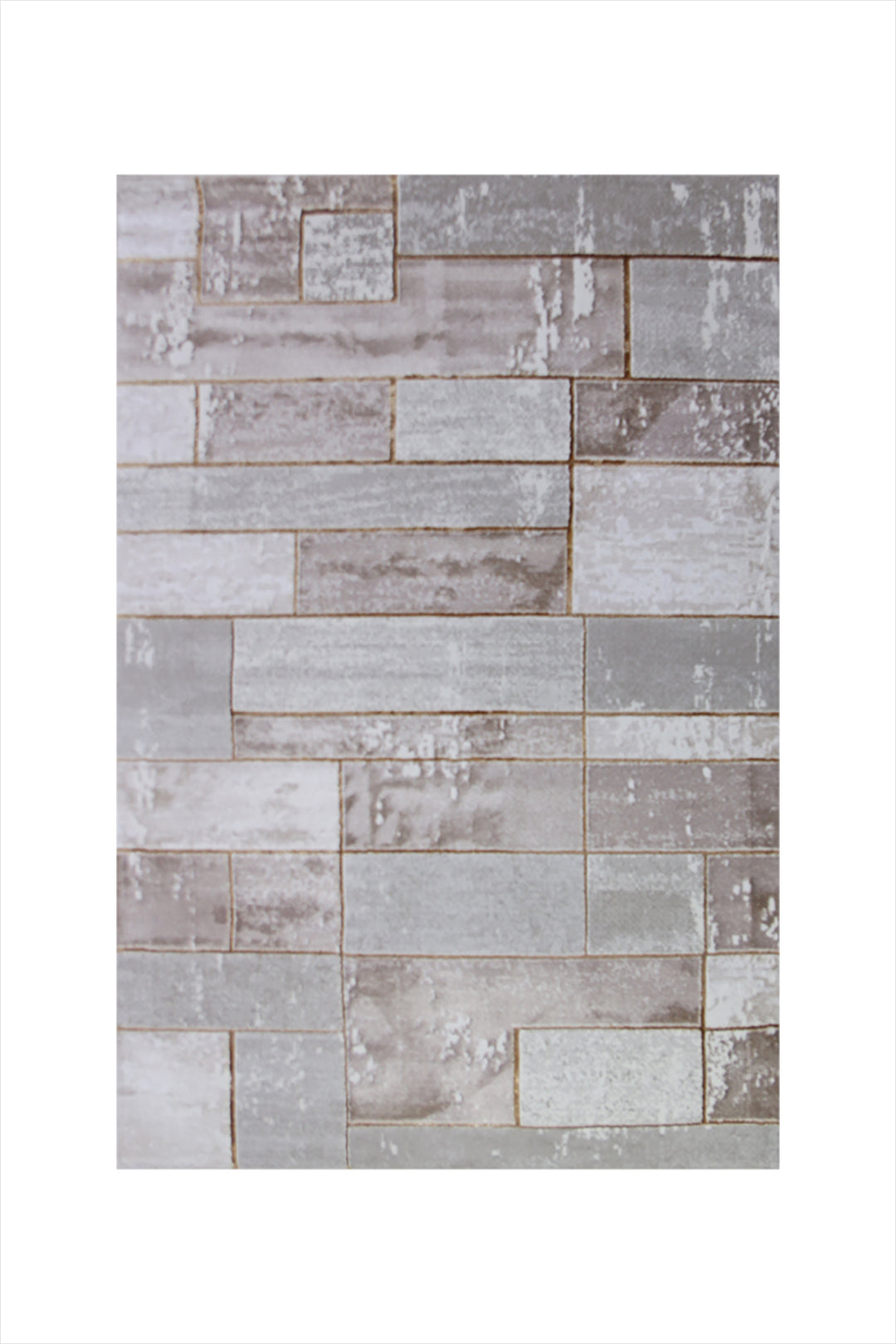 Turkish Modern Expression Rug - 4.1 x 5.6 FT - Superior Comfort, Modern Style Accent Rugs
