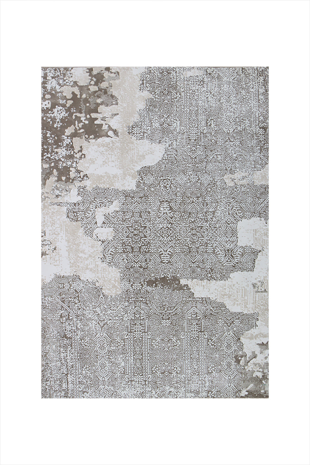 Turkish Modern Festival - 3.9 x 5.9 FT - Beige - Superior Comfort, Modern Style Accent Rugs