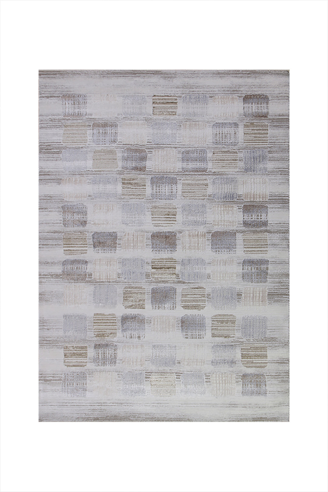 Turkish Modern Expression Rug - 4.1 x 5.6 FT - Superior Comfort, Modern Style Accent Rugs