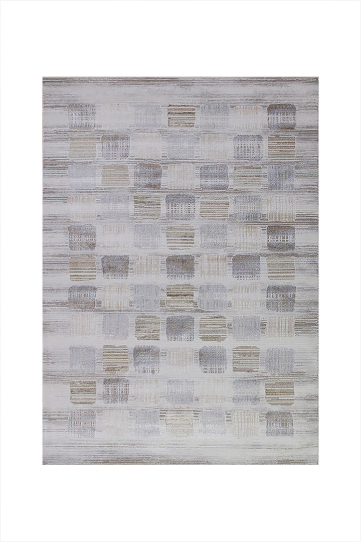Turkish Modern Expression Rug - 4.1 x 5.6 FT - Superior Comfort, Modern Style Accent Rugs