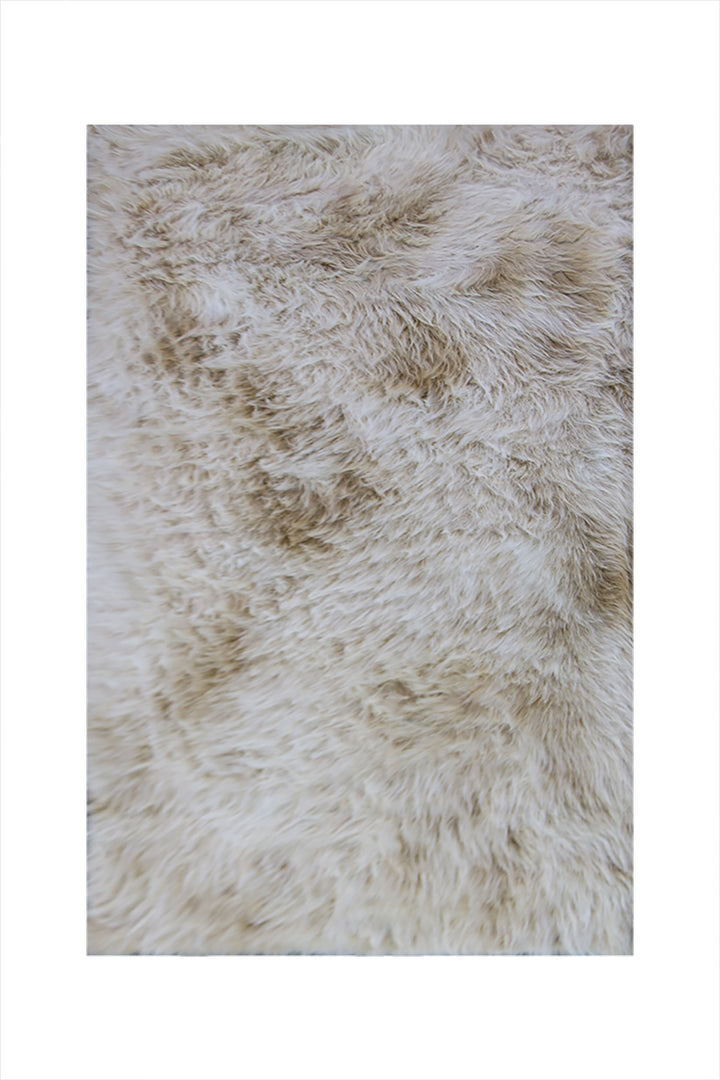 Soft Shaggy Moods Rug for Living Room-4.9 x 7.2 ft-Thick Plush Modern Area Carpet