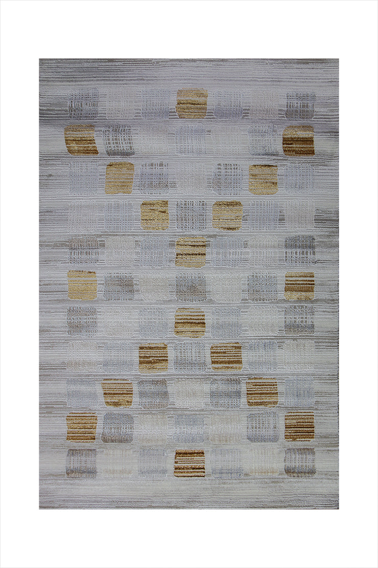 Turkish Modern Expression Rug - 4.1 x 5.6 FT - Superior Comfort, Modern Style Accent Rugs