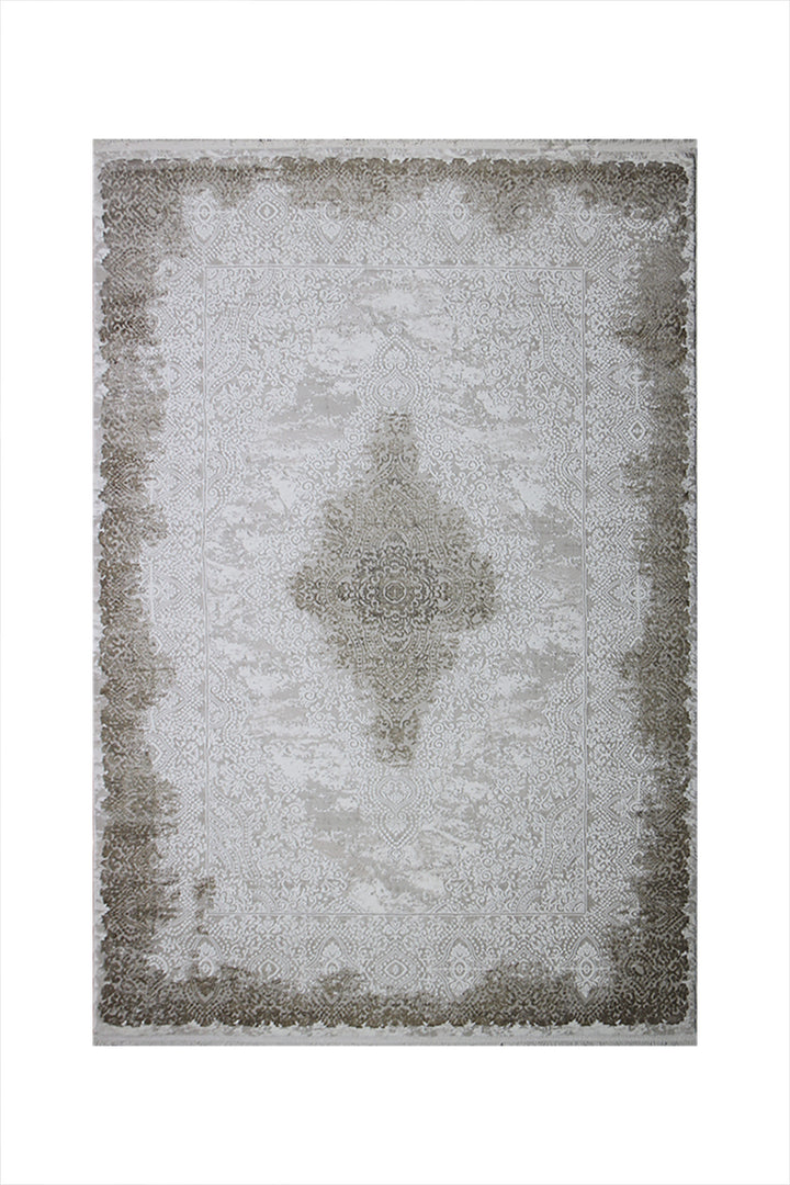Turkish Modern Festival - 5.2 x 7.5 FT - Gray - Superior Comfort, Modern Style Accent Rugs