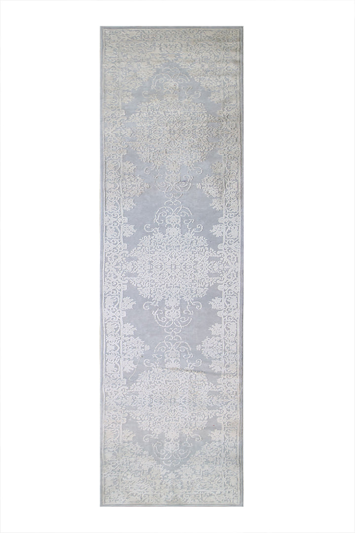 Turkish Modern Festival - 2.3 x 12 FT - Gray - Superior Comfort, Modern Style Accent Rugs