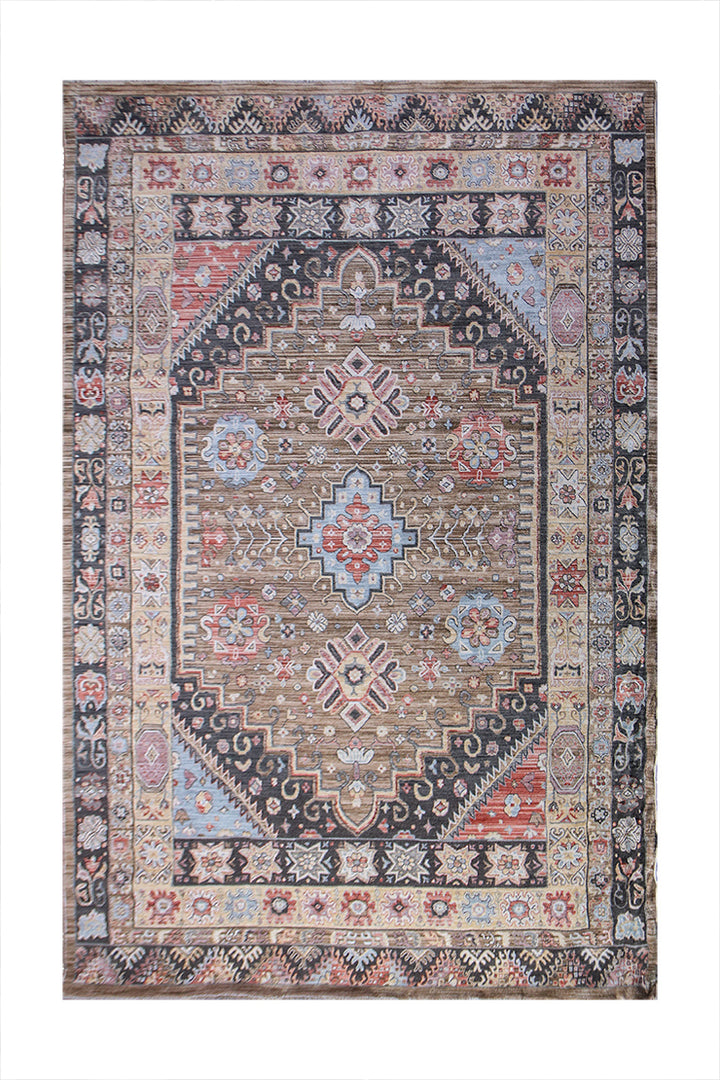 Premium Quality Turkish Antia Rug - 6.6 x 9.8 FT - Resilient Construction for Long-Lasting Use