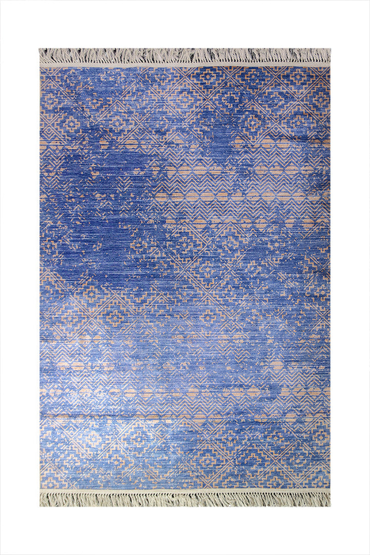 Traditional Printed Area Rug – 5 x 8.3 FT – Stylish, Durable & Anti-Slip
