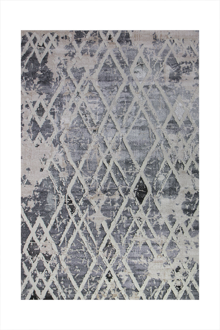 Turkish Modern Expression Rug - 4.9 x 7.4 FT - Superior Comfort, Modern Style Accent Rugs