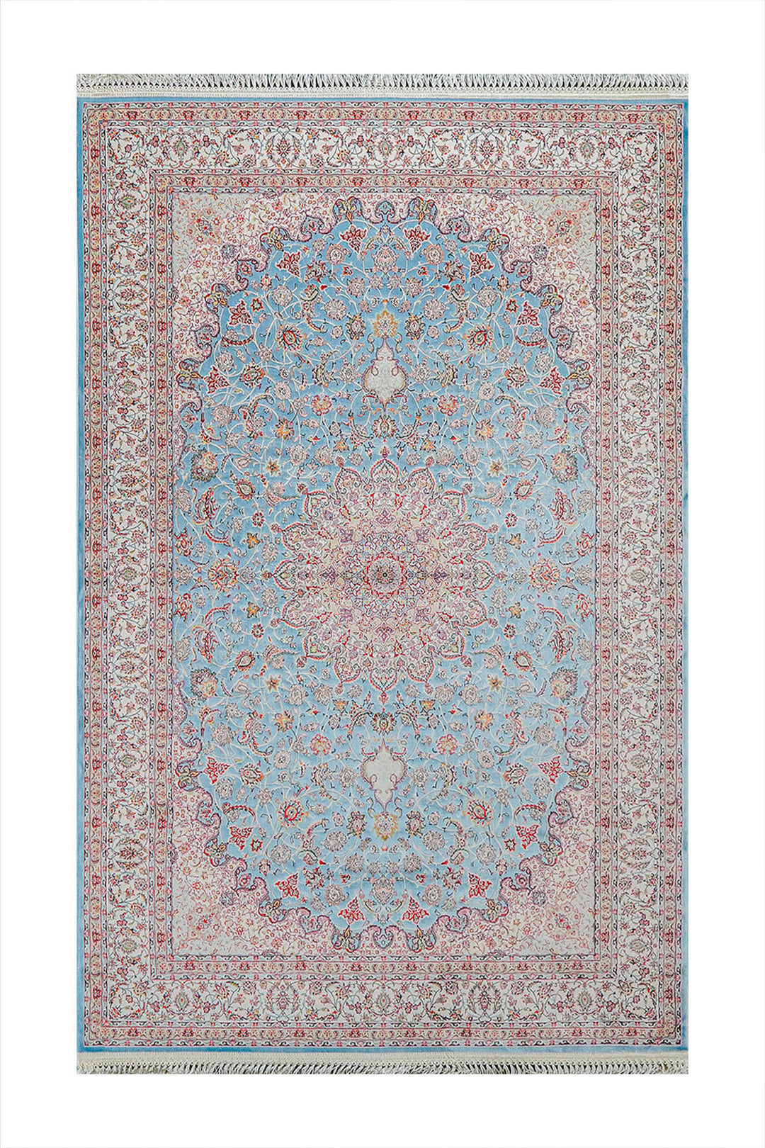 Premium Authentic Persian Rug 1200 Reeds - Blue