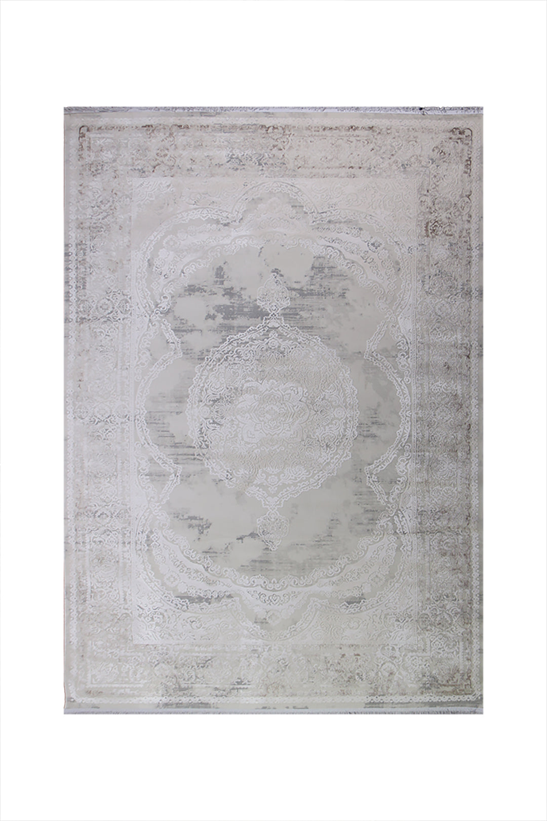 Turkish Premium Quality Sunrise Rug - 6.5 x 9.5 FT - Beige - Resilient Construction for Long-Lasting Use