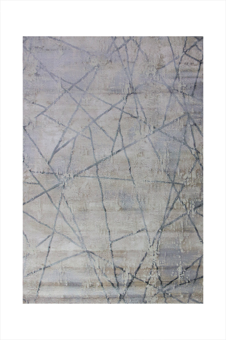 Turkish Modern Expression Rug - 4.1 x 5.6 FT - Superior Comfort, Modern Style Accent Rugs