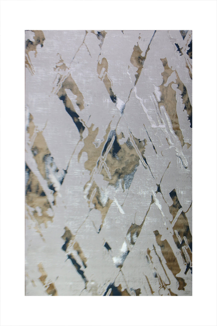Turkish Modern <strong> Vk-Oasis</strong> Rug - Cream