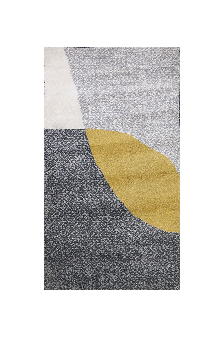 Turkish Modern Festival WD Rug - 2.3 x 4.6 FT - Gray - Luxurious Woven Masterpiece 50% Off!
