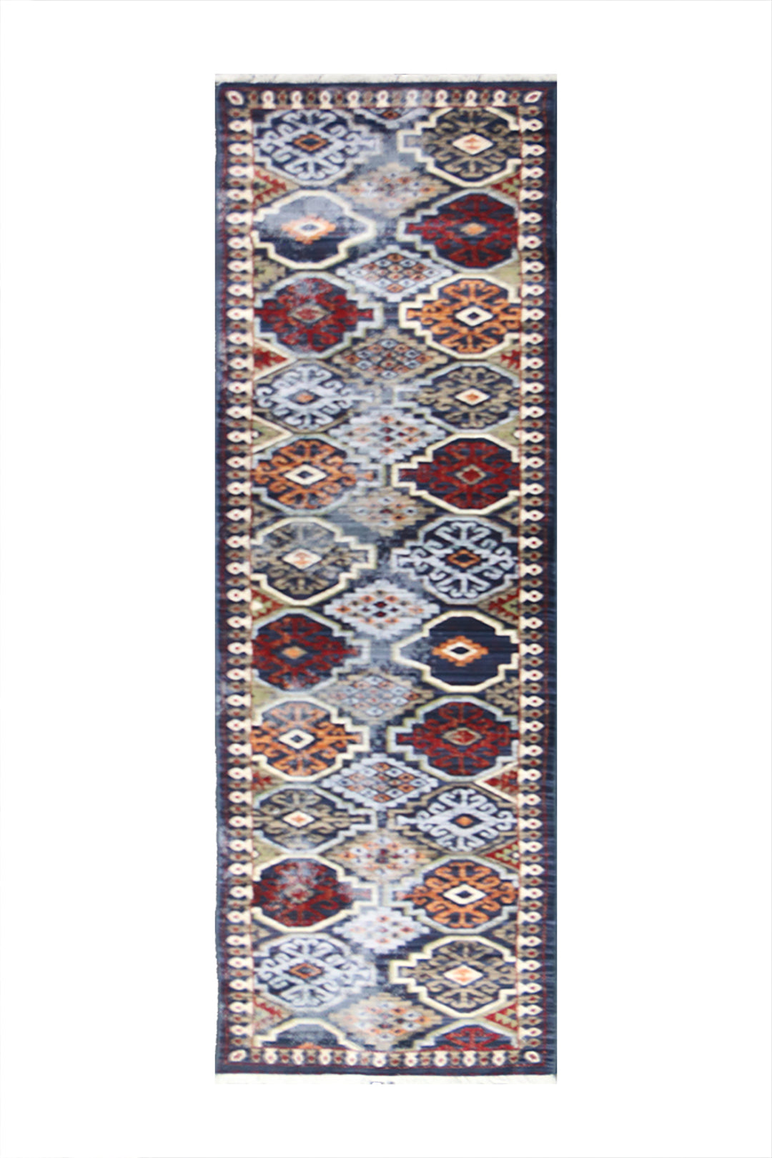 Turkish Modern Festival - 1 Rug - 2 x 7.7 FT - Superior Comfort, Modern Style Accent Rugs