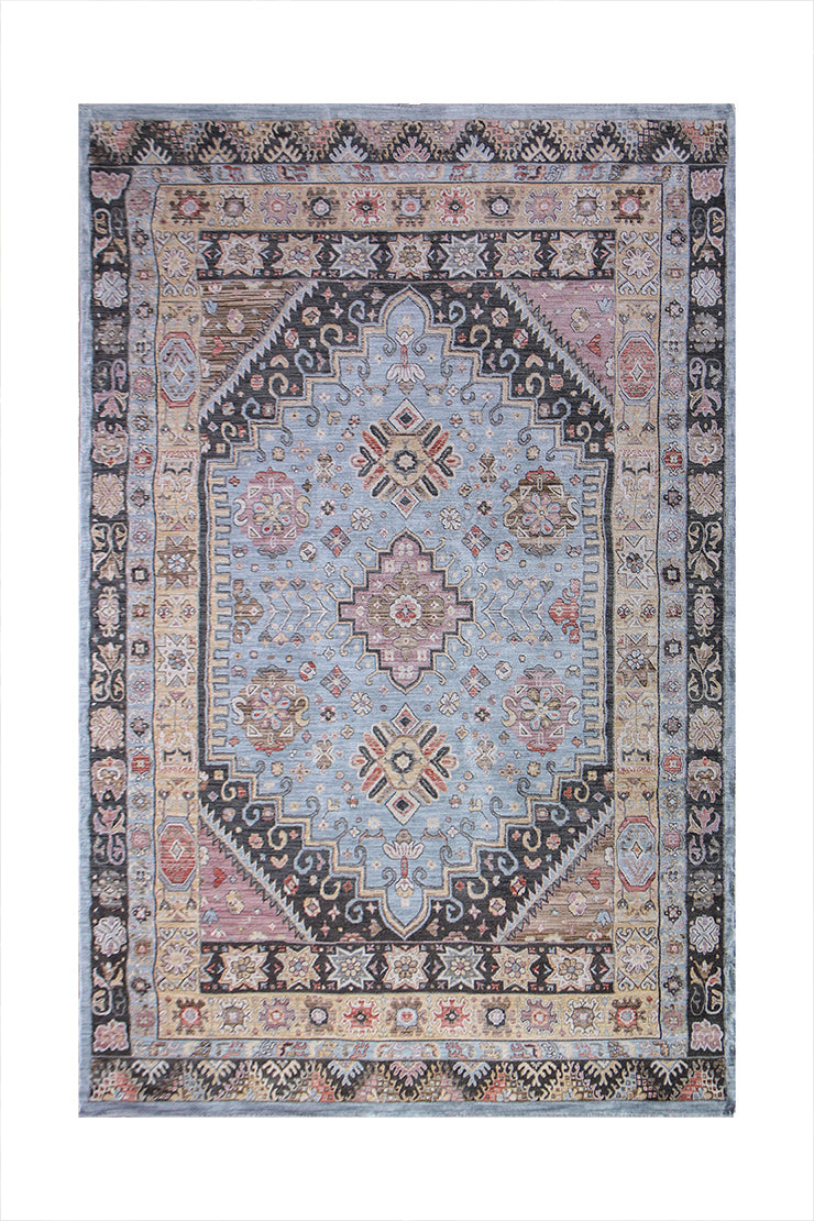 Premium Quality Turkish Antia Rug - 6.6 x 9.8 FT - Resilient Construction for Long-Lasting Use