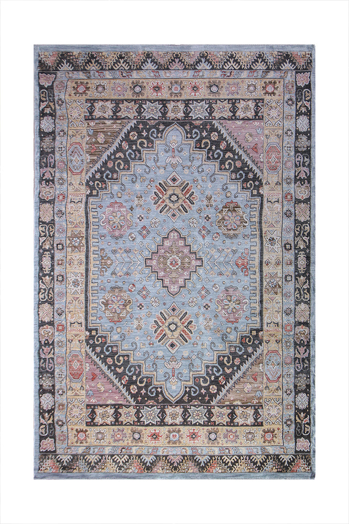 Premium Quality Turkish Antia Rug - 6.6 x 9.8 FT - Resilient Construction for Long-Lasting Use