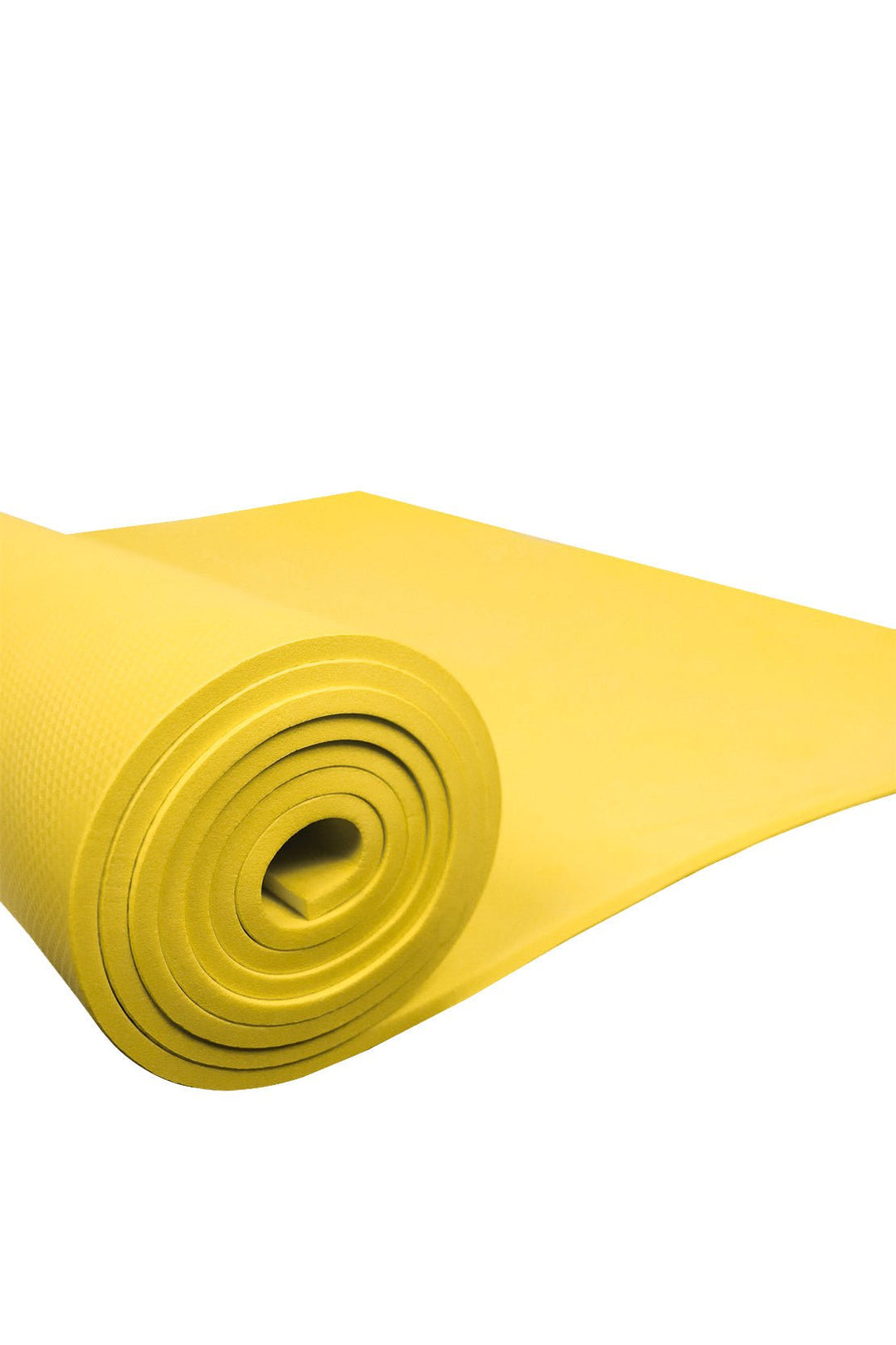 6 mm Thick Yoga Mat for Indoor and Outdoor Use, Yellow - V Surfaces