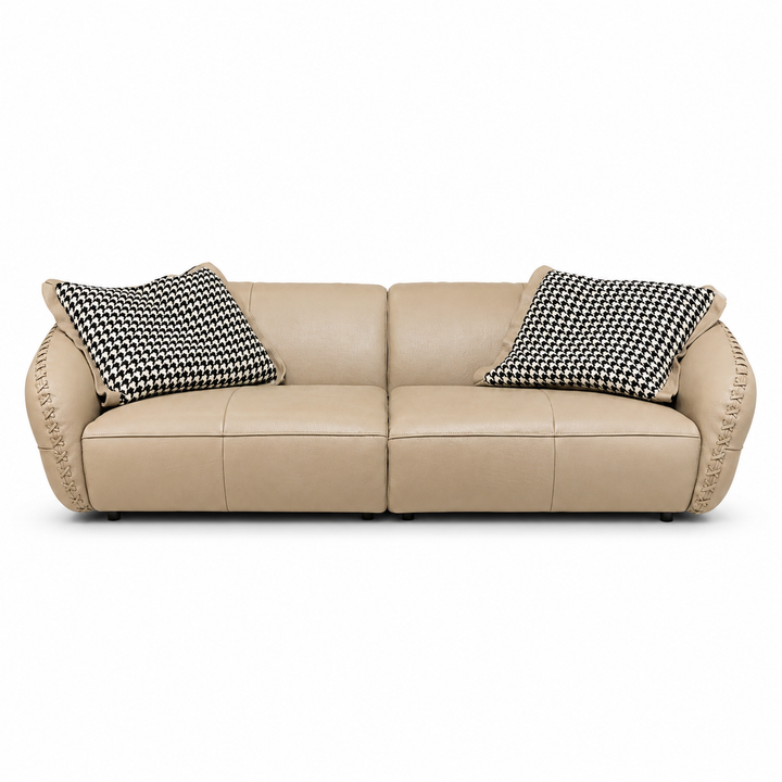 4-S full LEATHER Sofa