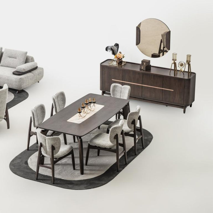 Camaro Dining Table (Dining Table + 6 chairs)