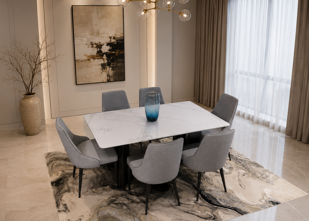 Matte White Dining