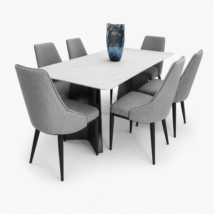 Matte White Dining
