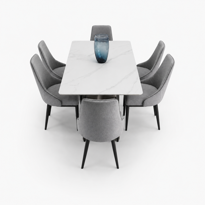 Matte White Dining